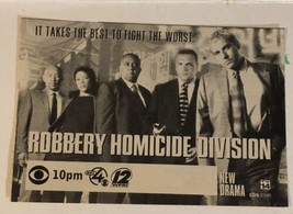 Robbery Homicide Division Tv Guide Print Ad Tom Sizemore TPA8 - £4.64 GBP