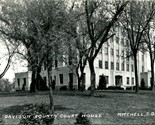 RPPC  Mitchell South Dakota SD Davison County Courthouse UNP Postcard Q16 - £21.71 GBP