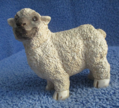 VINTAGE UNITED DESIGN CORP. STONE CRITTERS SHEEP FIGURINE SC-211 - £7.15 GBP