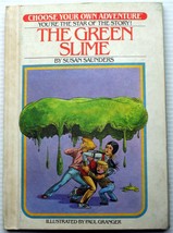 Susan Saunders 1982 hardcover THE GREEN SLIME (Choose Your Own Adventure #6) - £8.97 GBP