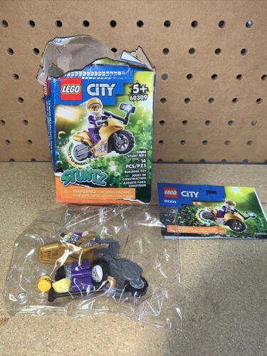 LEGO City 60309 Stuntz Selfie Stunt Bike New Open Box - $4.28