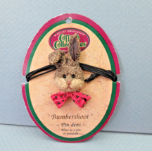 Cottage Collectibles Ganz Pin-dent Bumbershoot Rabbit w Bow-tie by Lorraine 1995 - £10.99 GBP