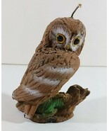 Ceramic BISQUE OWL ON TREE STUMP Approximately 3 3/4&quot; Tall - $213.22 MXN