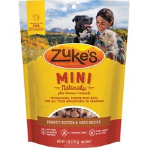 Zukes Dog Mini Natural Peanut Butter 6oz. - £7.85 GBP