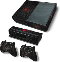Black Nest Fottcz Vinyl Skin For Xbox One Console, Sound Box And Controllers - £30.80 GBP