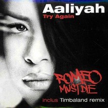 Aaliyah - Try Again CD-SINGLE 2000 2 Tracks Romeo Must Die Timbaland Remix - £15.78 GBP