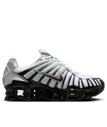 NEW Nike Shox TL Metallic Silver Black White HQ4049-001 Women's Size 8.5 - $138.59