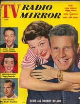 Radio-TV  Mirror-Ozzie-Harriet-Gisele MacKenzie-March-1955 - £37.85 GBP