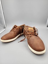 Levi&#39;s  Mens Shoes Size 9. 5 Comfort Insole Faux Brown Leather Sneaker 5... - $32.56