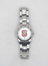 Sun Time Watch Ladies North Carolina State University Silvertone Quartz ... - £16.76 GBP