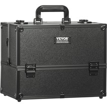 VEVOR Makeup Train Case 14.6 inch Large Portable Cosmetic Case, 6 Tier Trays Pro - £76.85 GBP