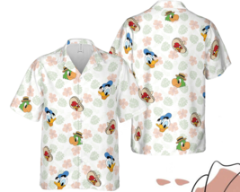 The Three Caballeros Panchito José Donald Aloha Floral Hawaiian Shirt - £8.13 GBP+