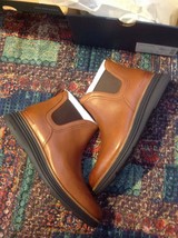 Cole Haan Men&#39;s OriginalGrand Ultra British Tan Leather Chelsea Boots-Ne... - $250.00