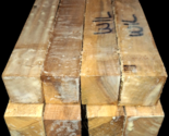 FOUR (4) PIECES BEAUTIFUL WILLOW TURNING BLANKS LUMBER WOOD LATHE 3&quot; X 3... - $52.42