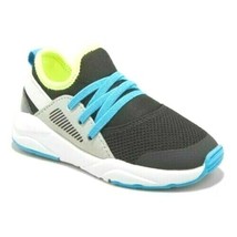 Gatto &amp; Jack Ragazzi Bambini Rete Nera Blue Keenan Non Stringato Sneaker... - $279.85 MXN