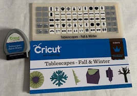 Cricut Tablescapes Fall &amp; Winter cartridge set - New - £9.40 GBP