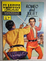 Classics Illustrated #13 Romeo &amp; Juliet (Hrn 126) Australian Comic Vg++ - £19.73 GBP