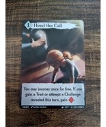 Heed The Call Call To Adventure Board Game Promo Card - €5,98 EUR