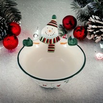 Pfaltzgraff Winterberry Snowman All Purpose Bowl - £23.35 GBP