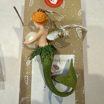 PATIENCE BREWSTER 4&quot; ORANMENT  PEARL MER GIRL- MERMAID WITH A PEARL - NWT - $619.05 MXN