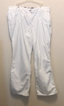 Chico&#39;s Jeans Size 3 White Flared Leg - £21.75 GBP