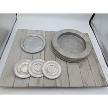 Vintage Child&#39;s Aluminum Dish Plate Set Play Set-Made In Germany - £15.97 GBP