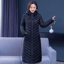 2023 New Winter Cotton Jacket Women&#39;s Long Parkas Warm Harajuku Coat Female Loos - £60.60 GBP