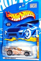 Hot Wheels 2001 Fossil Fuel Series #43 Firebird Funny Car Silver w/ 5SPs - $7.00