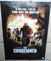 The Condemned WWE WWF Movie Poster 2005 Collectable 21*15 Inch Wrestling Stone  - $25.00