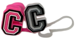 4 Pc. Straw Cover Caps & Letter Charms for Water Tumblers with Handle CAP-C image 4