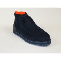 Men's TAYNO Wallabee Style Chukka Boots Soft Micro Suede MOJAVE S Navy image 10