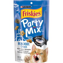 Friskies Party Mix Beachside Crunch Cat Treats 2.1 oz - £22.69 GBP
