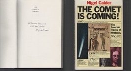 The Comet Is Coming SIGNED Nigel Calder / Halley&#39;s Comet / Astronomy Hardcover - £15.36 GBP