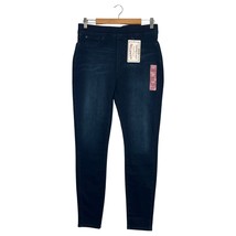 New Levi Strauss Gold Jeans Womens 12L Blue Pull On Totally Shaping Stretch - $27.71