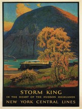 4158.Storm King in the heart of the Hudson Highland.POSTER.Home School art decor - £13.66 GBP+