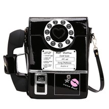 Fashion Telephone Shaped Shoulder Bag 2022 Women Funny Crossbody Bag Female Girl - £40.67 GBP