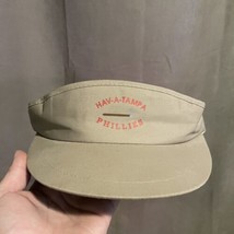 Vintage Hav-A-Tampa Phillies Beige Visor Hat Cigar - £19.67 GBP