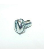 10-32 x 3/8&quot; BRIGHT ZINC Steel SLOTTED ROUND PAN HEAD SCREW BOLT INNER S... - £7.82 GBP
