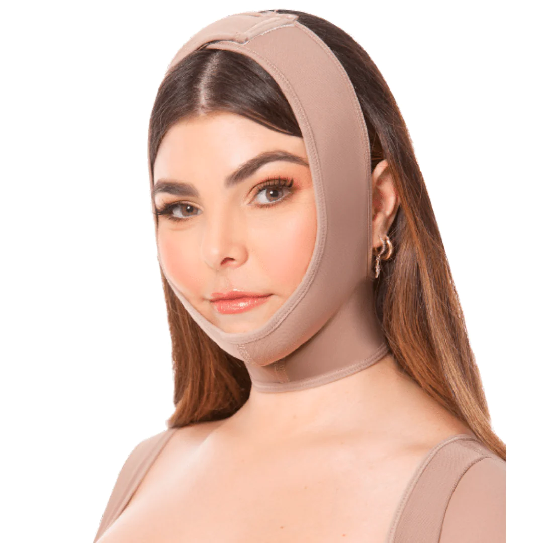 Melibelt Post Surgery Fajas Chin &amp; Neck Girdle - £35.26 GBP