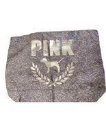 Victoria’s Secret PINK Tote Bag Gray Logo New W/Tags - $21.34
