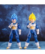 29cm Anime Dragon Ball Super Saiyan Vegeta SSJ Blue Figures Toys - £18.82 GBP