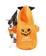Halloween Pet Costumes Dog Demon Expression Hooded Clothes Holiday Outfit - £7.07 GBP+