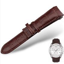 g24 Compatible 23mm Curved Leather Watch Strap Fits Tissot & Other Curvedend Wat - $33.99