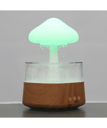NEW 2023 Trend Mushroom Rain Cloud Lamp Humidifier Diffuser Raindrop Nig... - $86.00 CAD