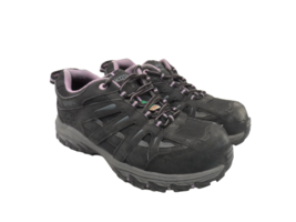 Dakota Women&#39;s Low-Cut Aluminum Toe CP Work Shoes 2003 Black/Purple 7.5M - £44.81 GBP