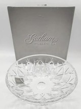 Gorham Lady Anne Crystal Bowl 8.5&quot; in Box U196 - £46.85 GBP