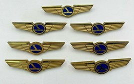 Eastern Airlines Wings Badge Pin Kids Junior Pilot Lot Of 7 Stoffel Seal 20-2307 - £18.94 GBP