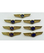 Eastern Airlines Wings Badge Pin Kids Junior Pilot Lot Of 7 Stoffel Seal... - £18.52 GBP