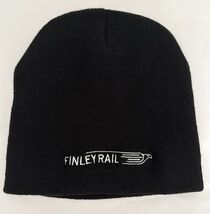 Finley Rail Black Beanie Hat  - $24.00