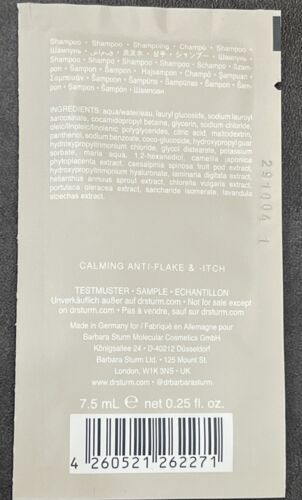 10 Dr. Barbara Sturm Balancing Shampoo 0.25 oz Item image 2